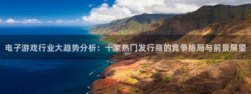 门徒平台测速网址是多少：电子游戏行业大趋势分析：十家热门发行商的竞争格局与前景展望